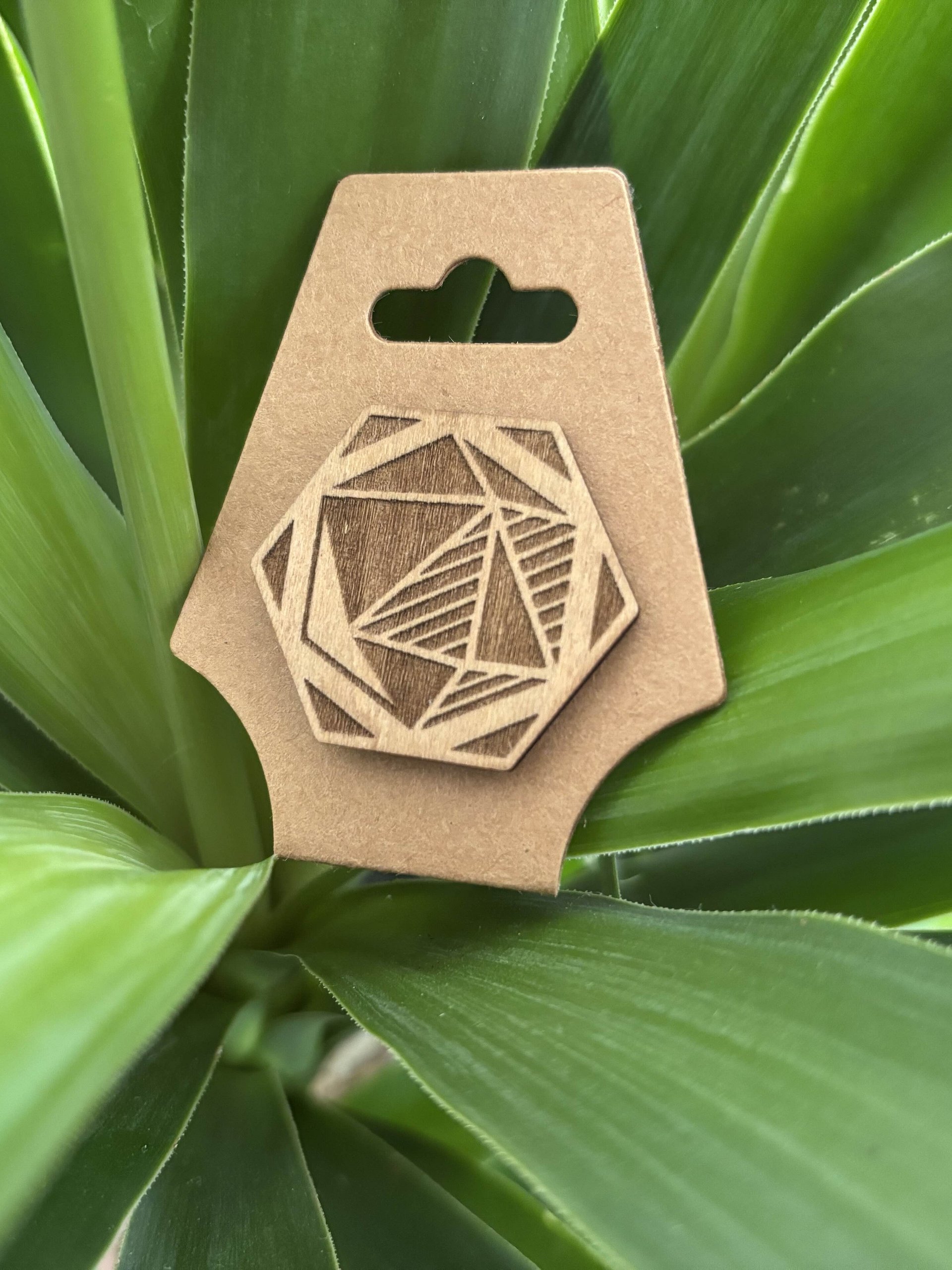 Wooden Prism Pin product image (1)