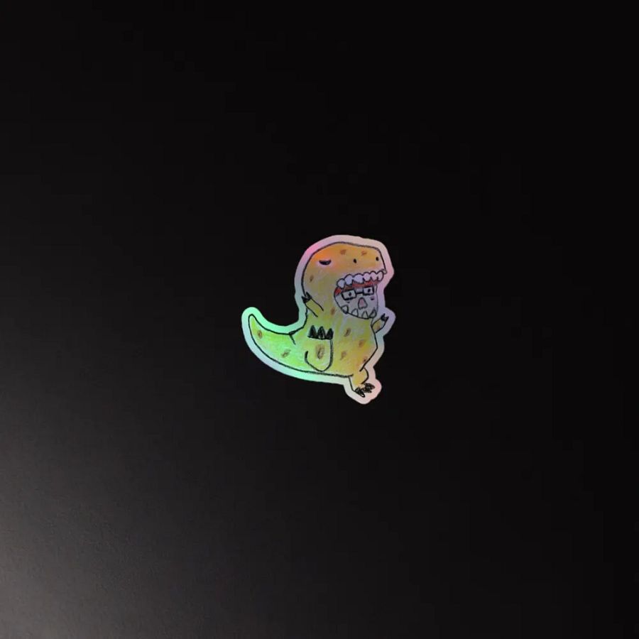 Kotasaurus Holo Sticker product image (2)