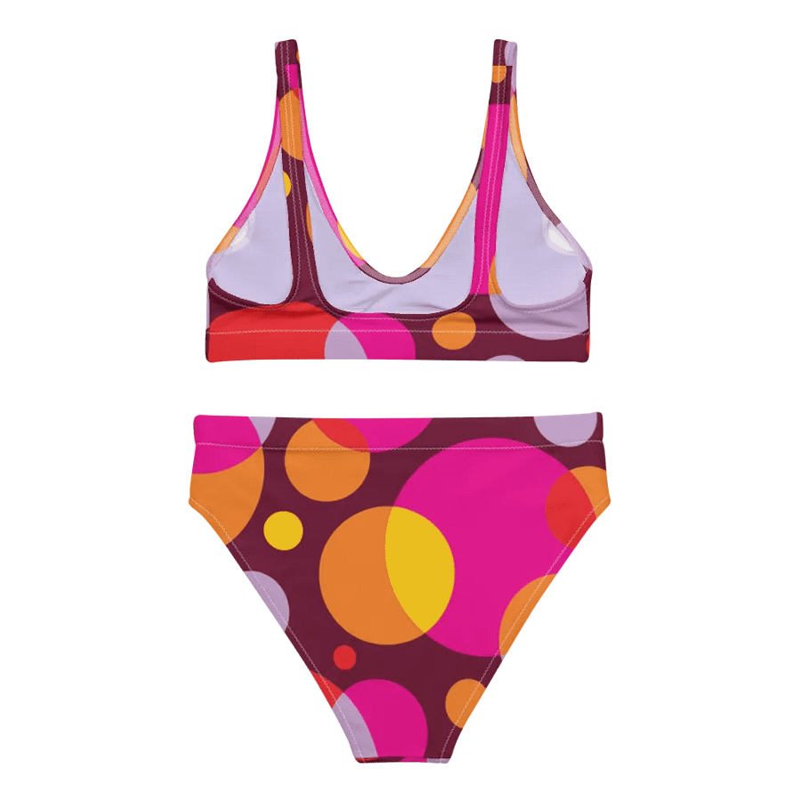 Vivid Energy Circle High-Waisted Bikini Set product image (4)