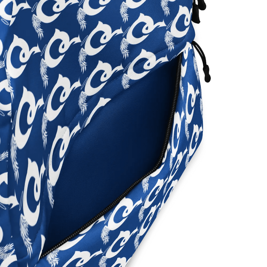 Q vs. Evil Q Blue Backpack product image (10)