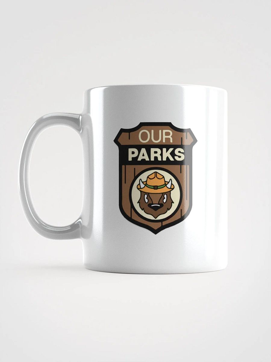 Rogue Rangers OUR PARKS Coffee Tea Mug 3 SIZES! Ceramic Glossy White Cafe Cup product image (16)