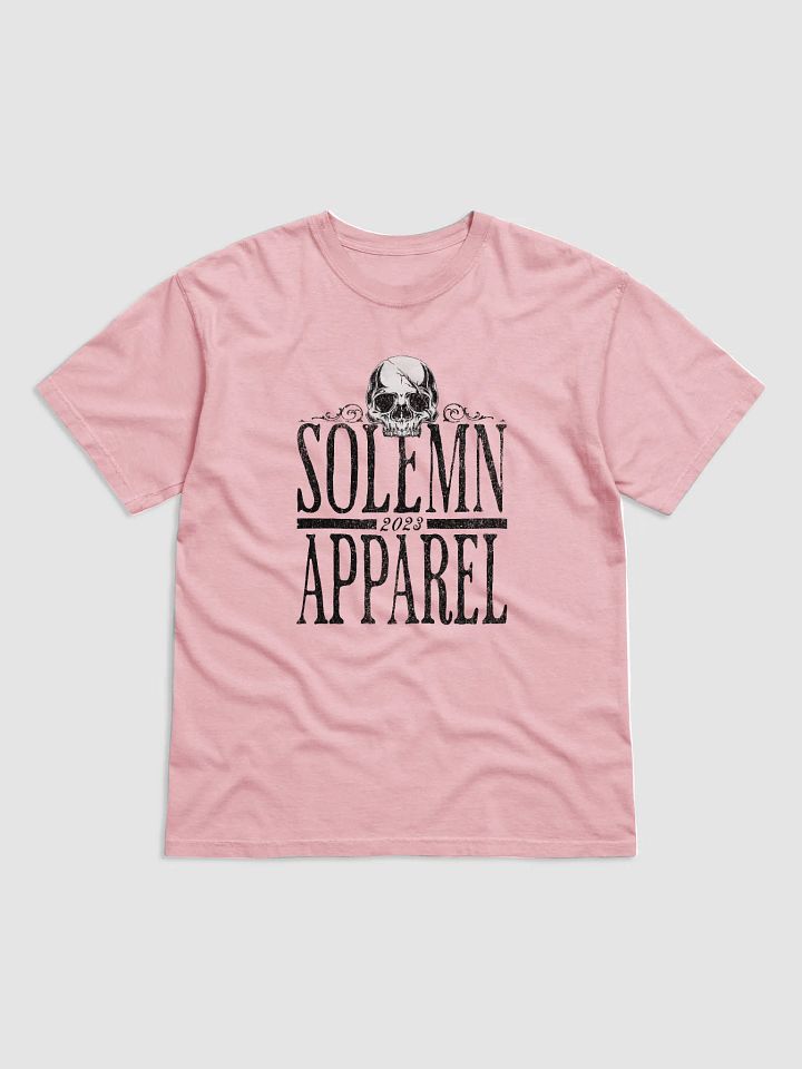 Solemn Skull Unisex Tee (Color Variations) product image (1)