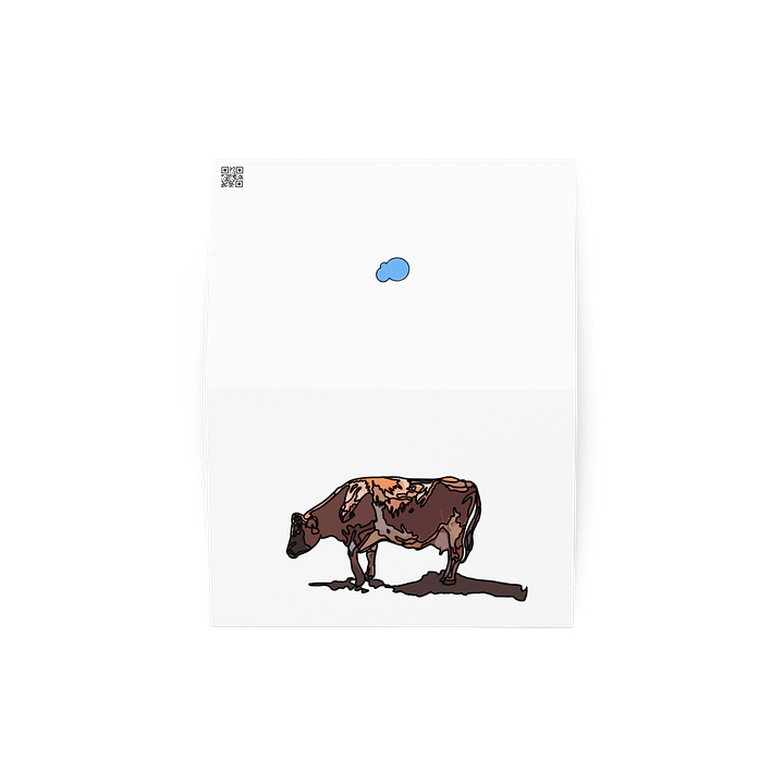 Moo Greeting Card product image (2)