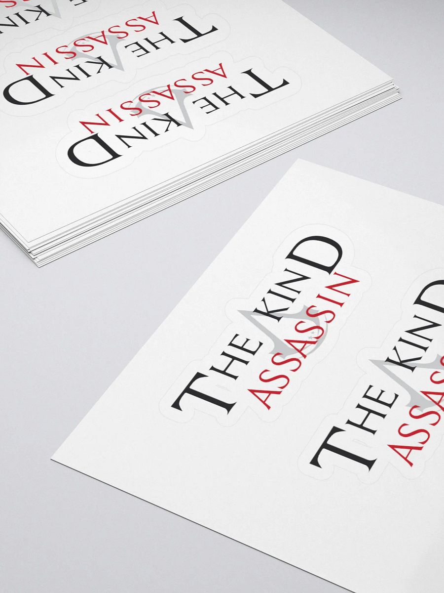 The Kind Assassin | Logo Sticker product image (4)