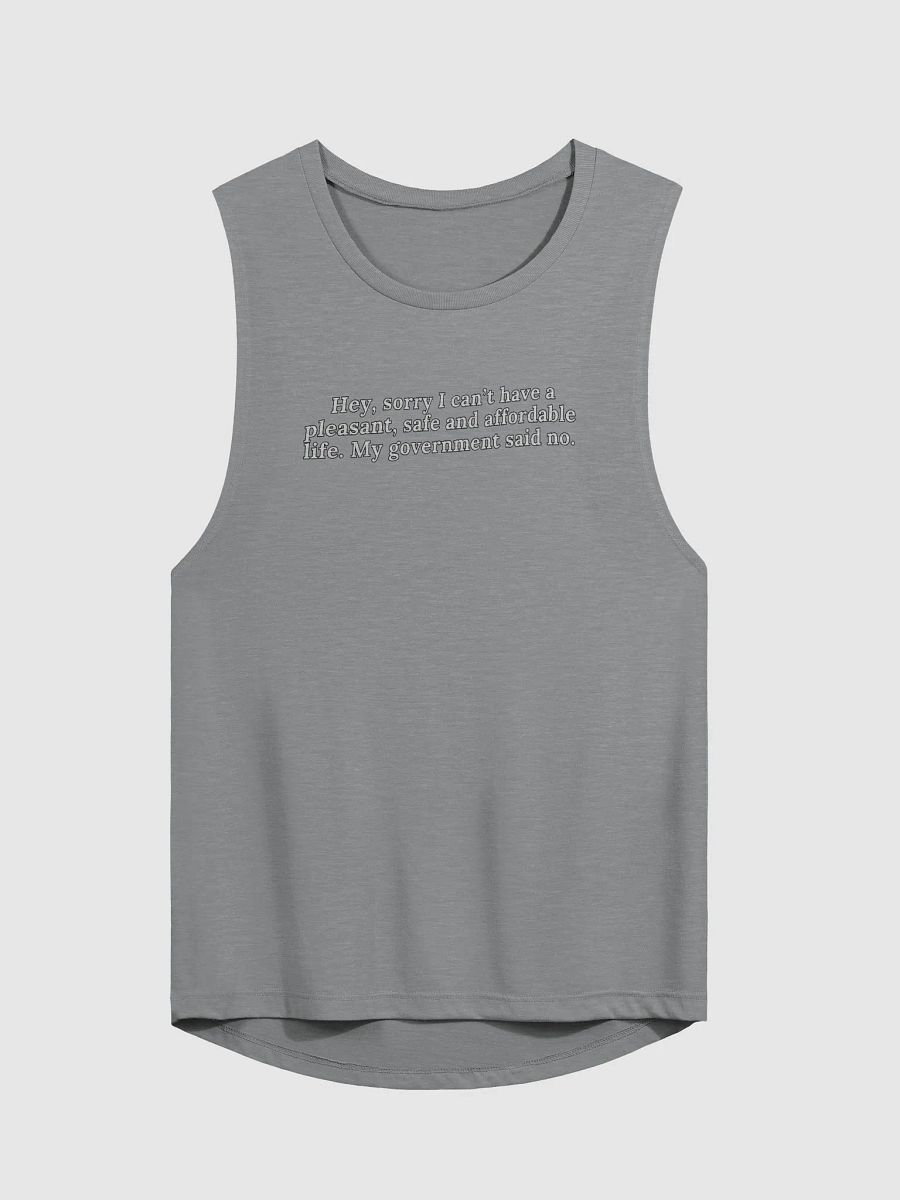 "Hey, Sorry I Can’t" Tank Top product image (3)