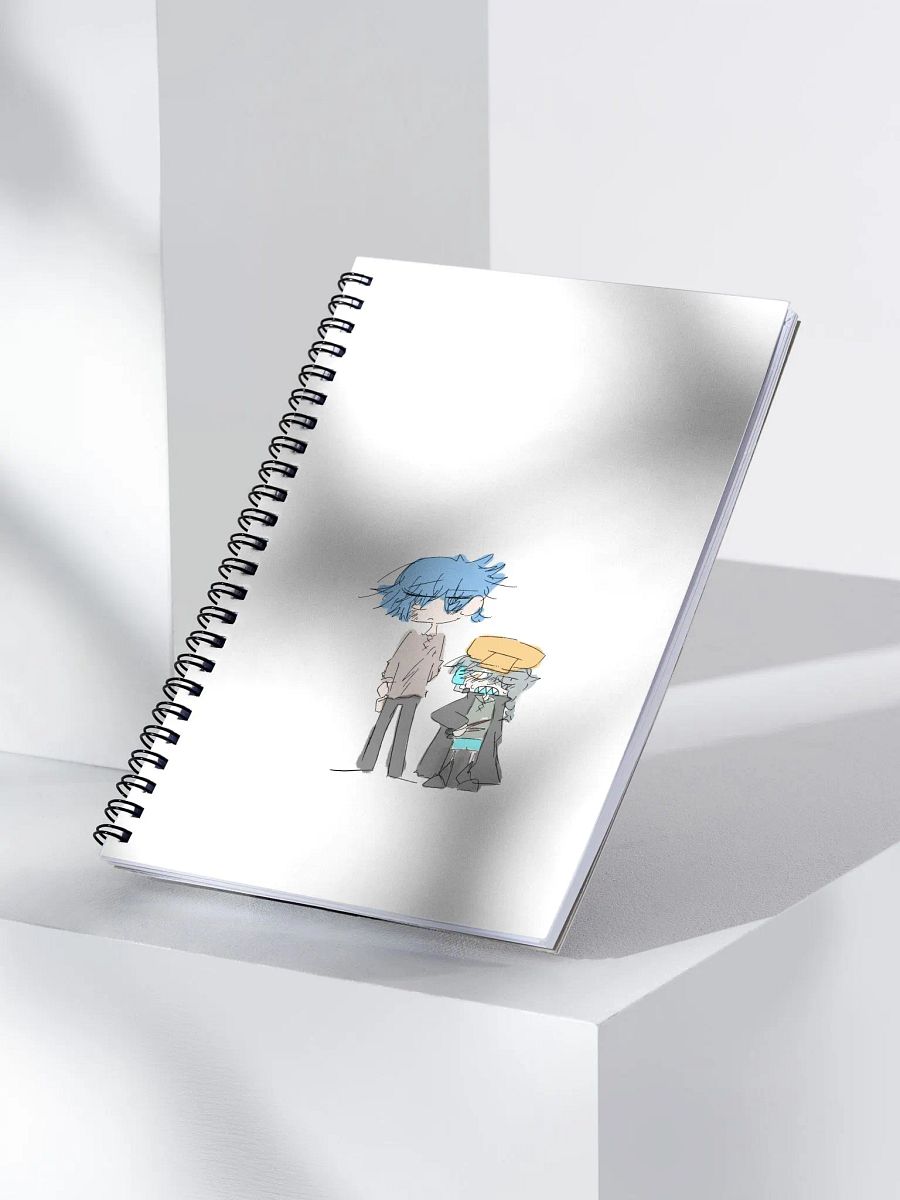 finding a new member for this blog RPG Shaak, Small shark, Sei, Ryoku notebook product image (3)