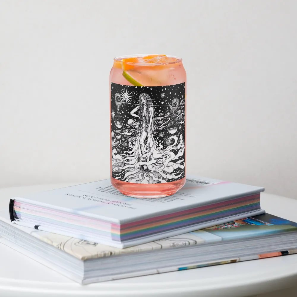 Libra Zodiac Can-Shaped Glass product image (6)