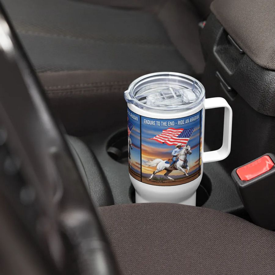 Endure to the End - Ride an Arabian Travel Mug product image (7)