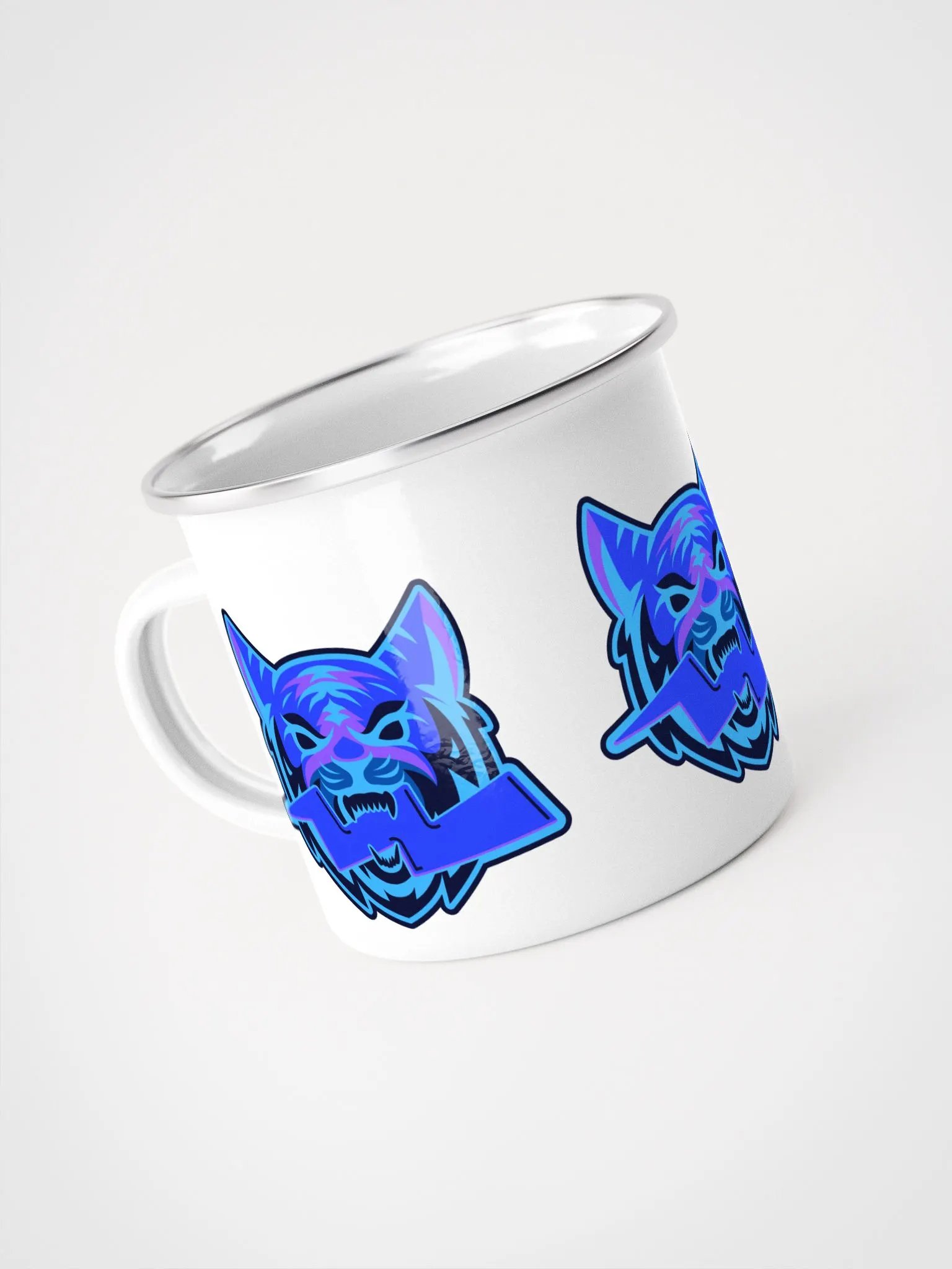Blue Thunder Enamel Mug product image (4)