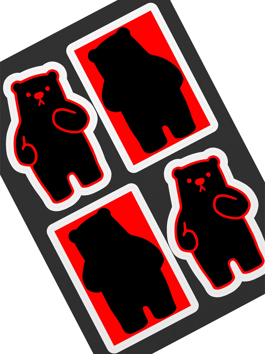 Demon Bear Stickers product image (3)