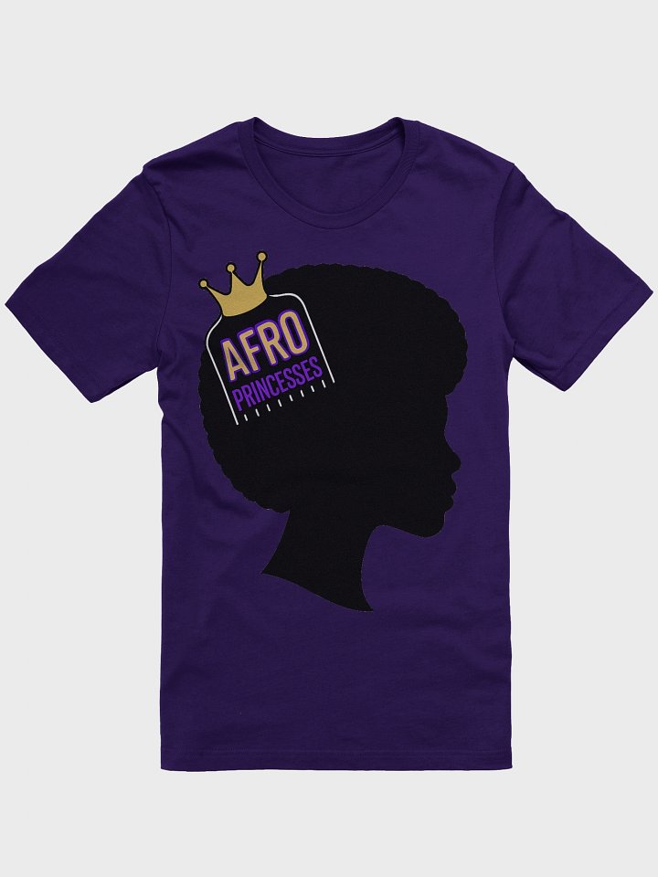 Afro Princesses Tee (Purple Highlight) product image (1)