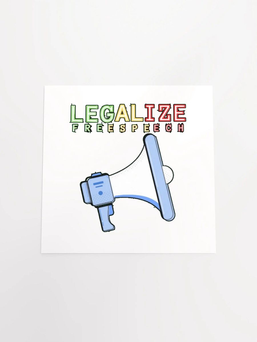 LEGALIZE FREE SPEECH product image (19)