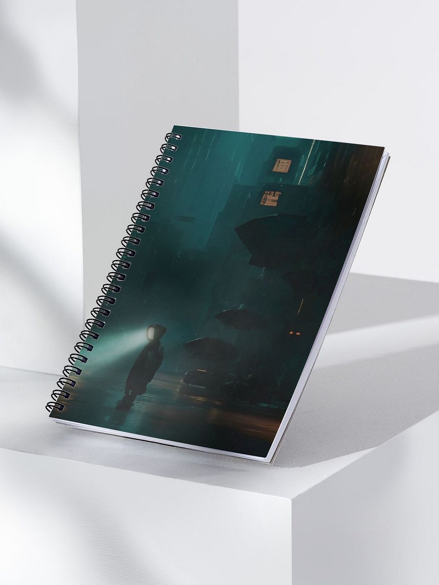 "falling fwd" Grid Paper Notebook product image (3)