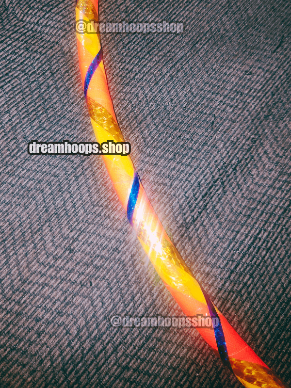 Fire Wave – 27'' 5/8 Polypro Dance Hoop product image (5)