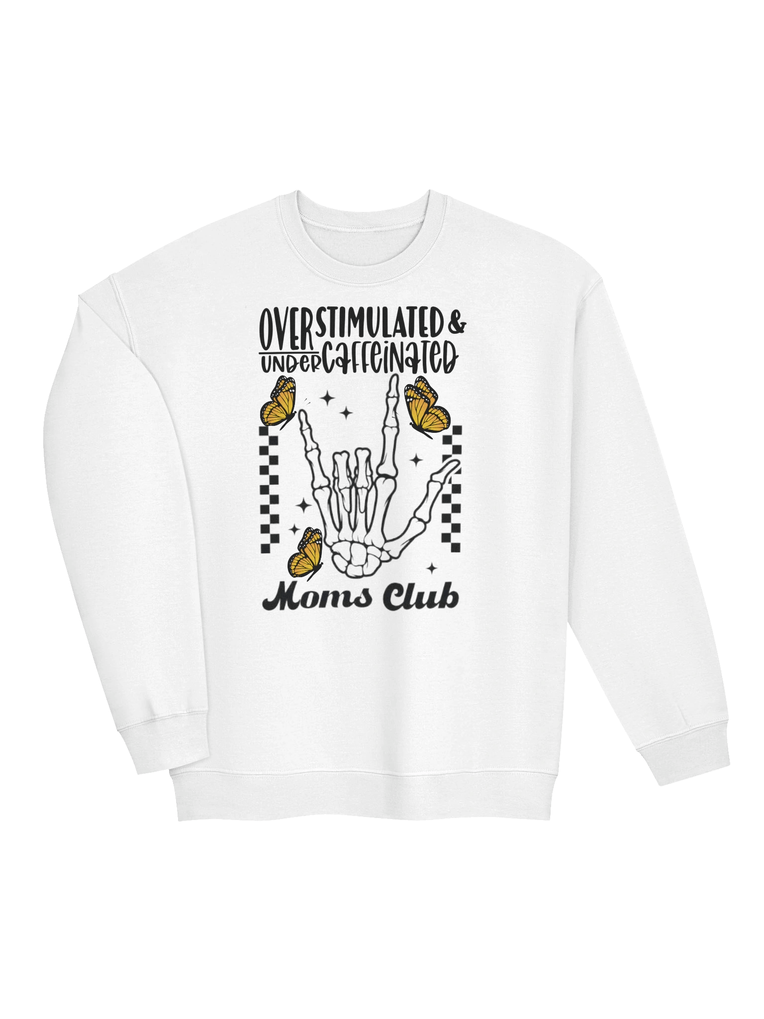 Overstimulated & Under Caffeinated Crewneck product image (3)
