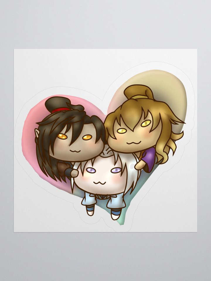 Yushi x Xueye x Jinse Mochibi Sticker product image (1)