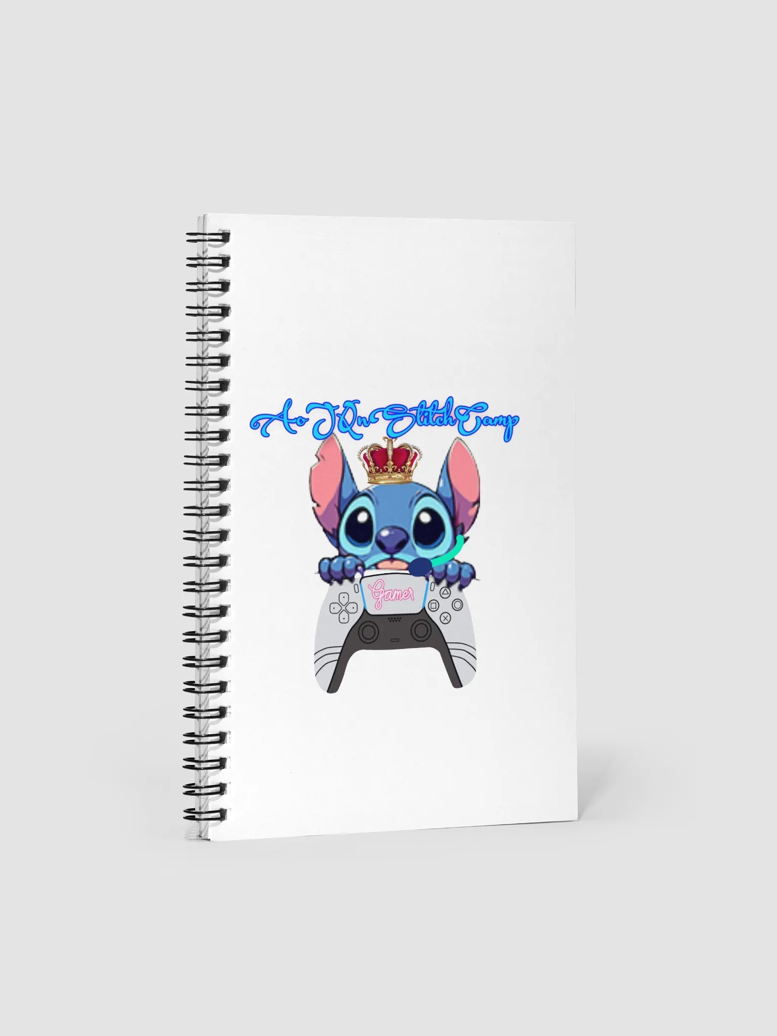 Gamer Crown Spiral Notebook product image (1)