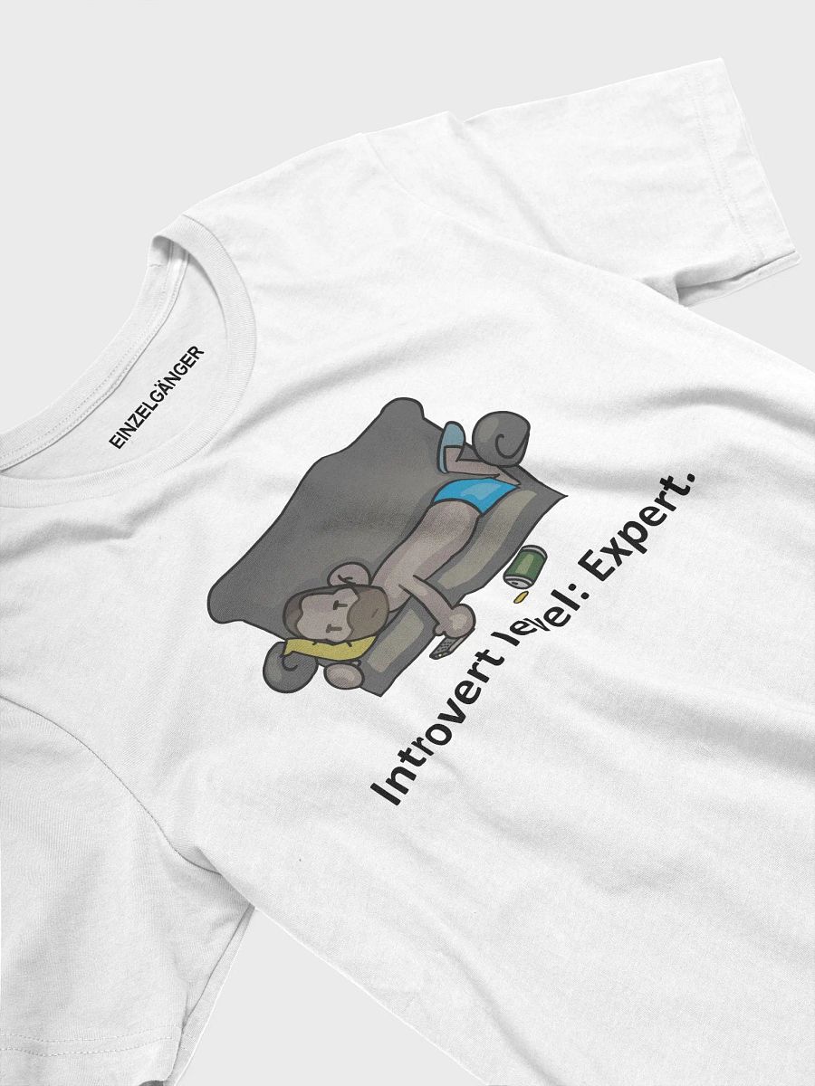 Introvert T-Shirt | White product image (3)