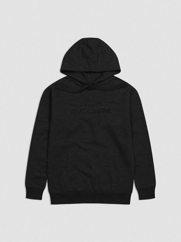 BLVCKUNITY. Hoodie: Wear the Movement (Embroidered) product image (1)