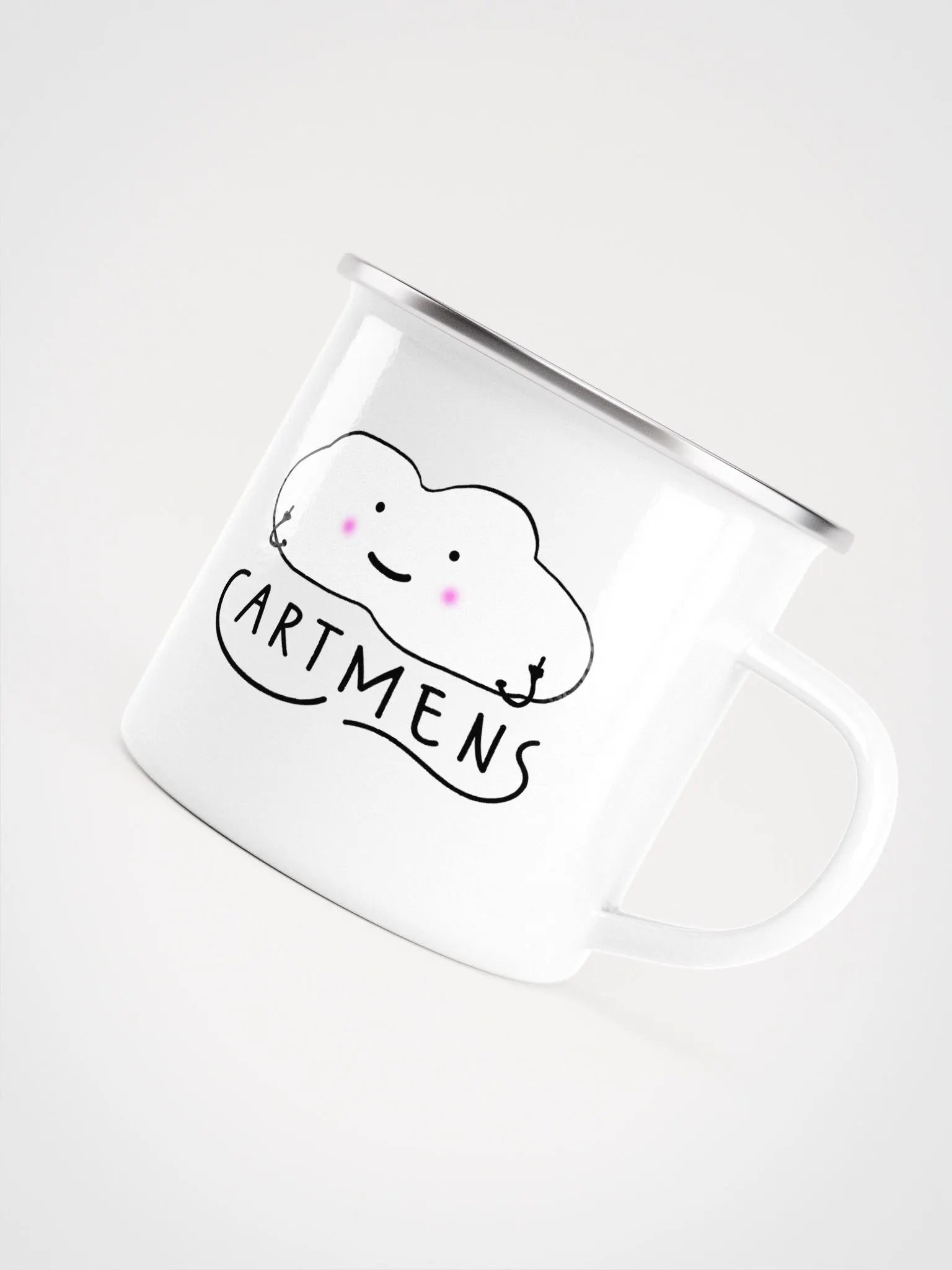 FUCKING CLOUD - ENAMEL MUG product image (5)