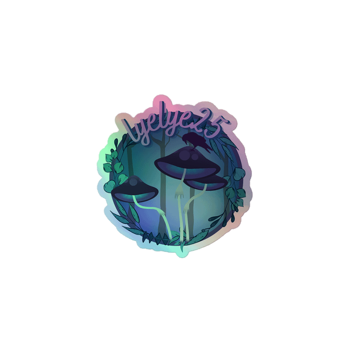Lyelye25 Logo Kisscut Holographic Sticker product image (1)