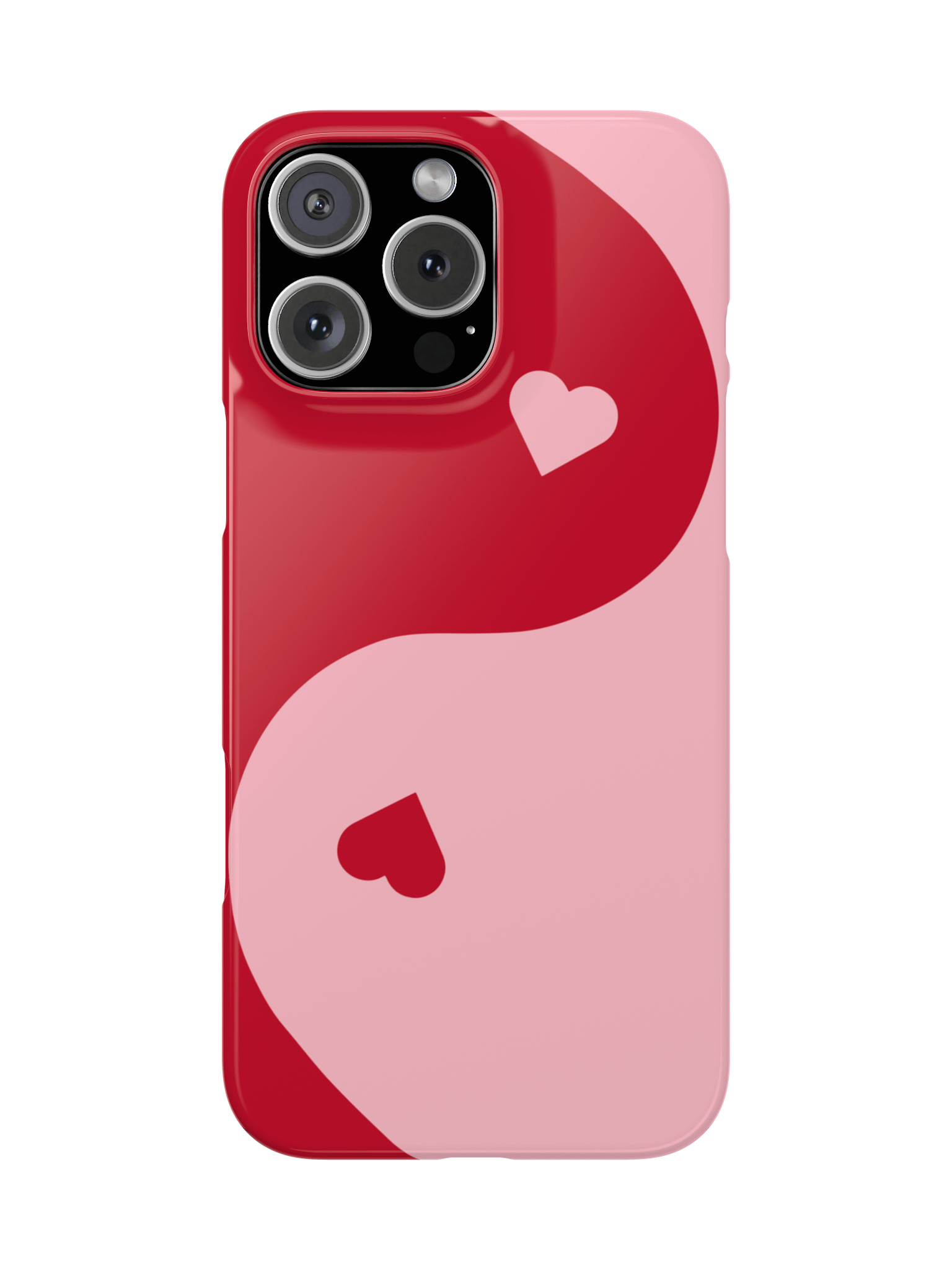 Cherry Love Yin Yang Heart iPhone Case product image (13)