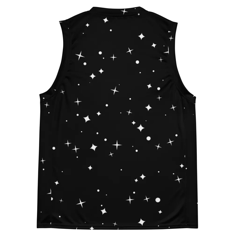 Starry Night All-Over Print Basketball Jersey product image (4)
