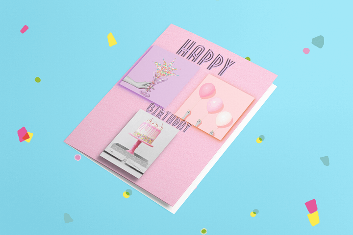 Pink Party card product image (2)
