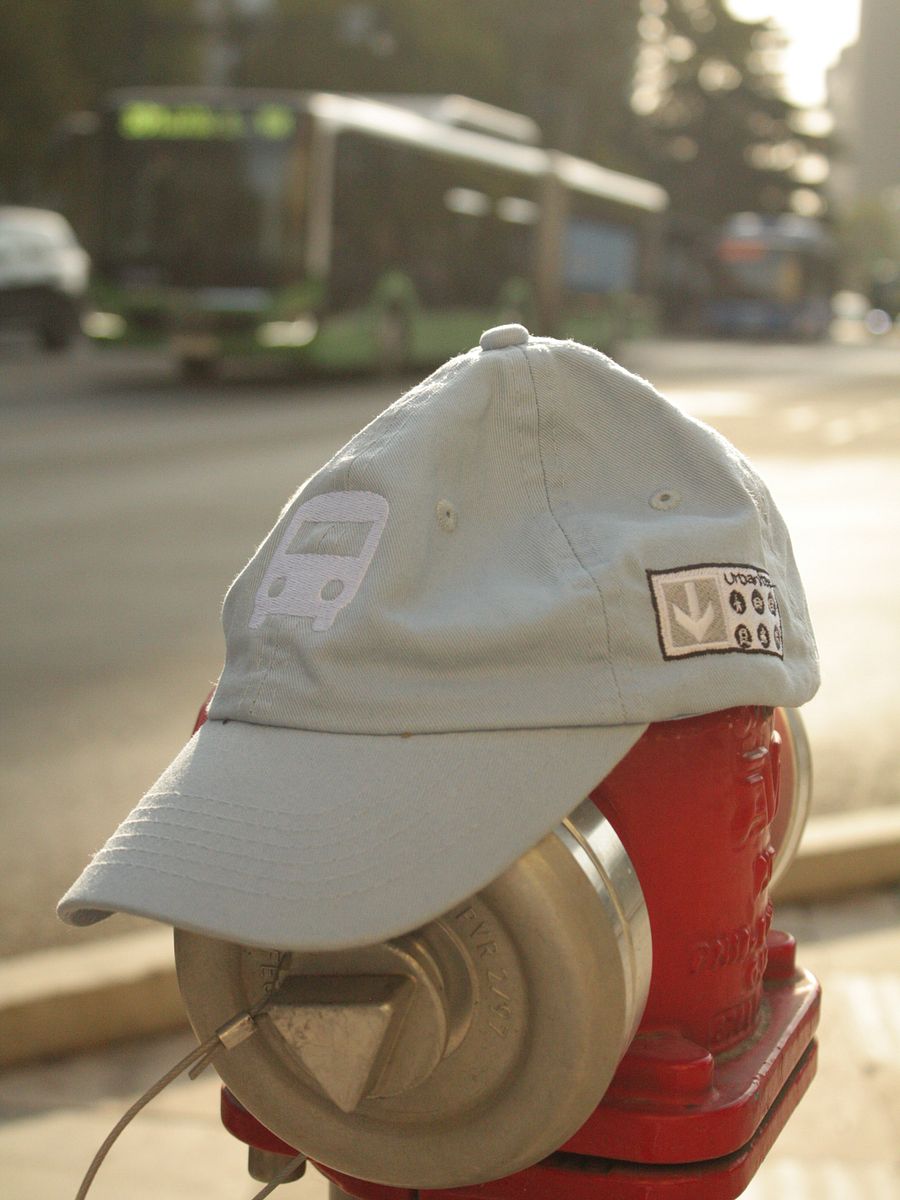 White Bus Cap product image (6)