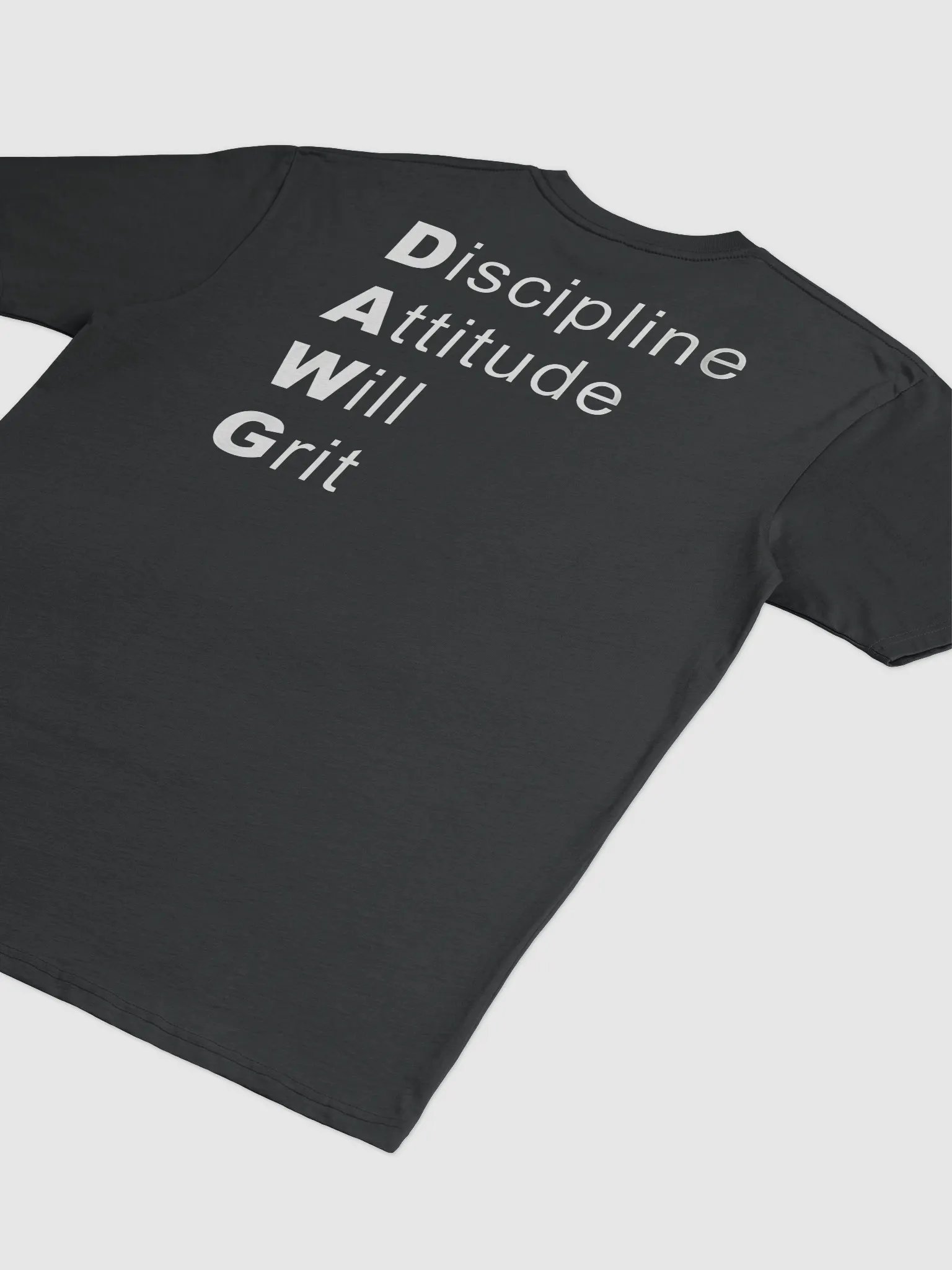 Discipline Attitude Will Grit Shirt product image (4)