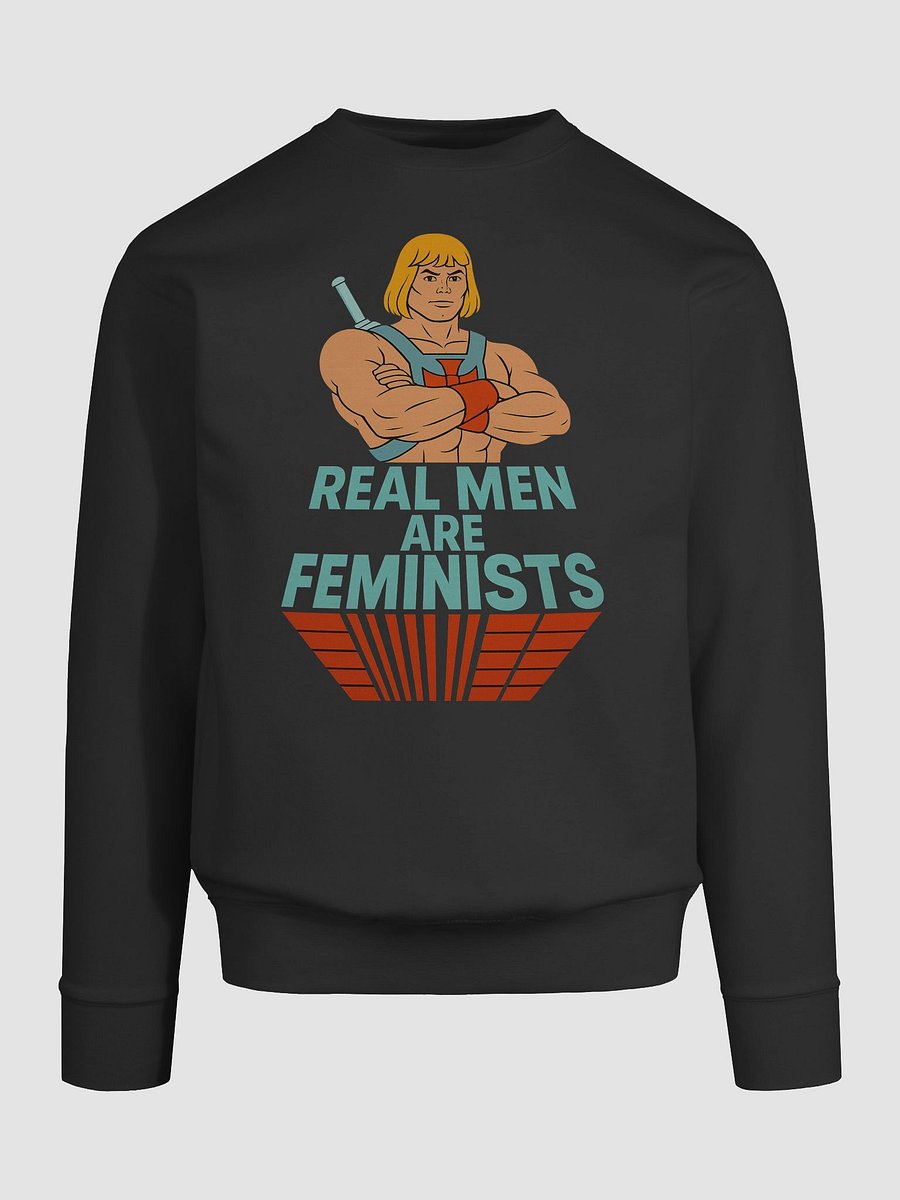 Real Men Are Feminists Sweatshirt – Warm, Bold, and Proud product image (9)
