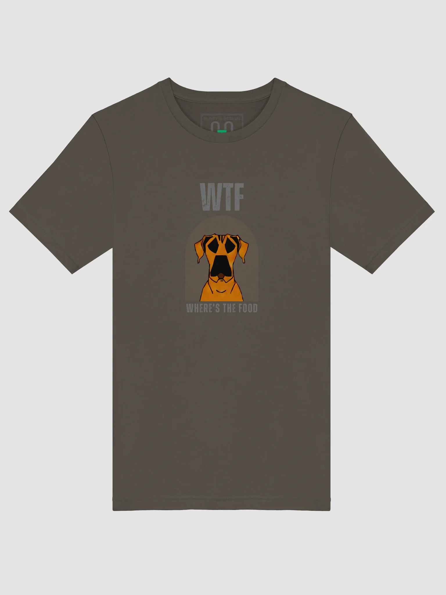 WTF - Where's The Food? Dog Illustration T-Shirt product image (5)