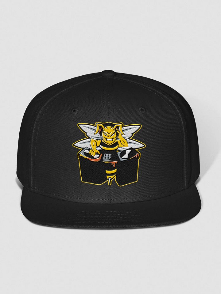 Bee Logo Wool Blend Snapback Cap product image (1)