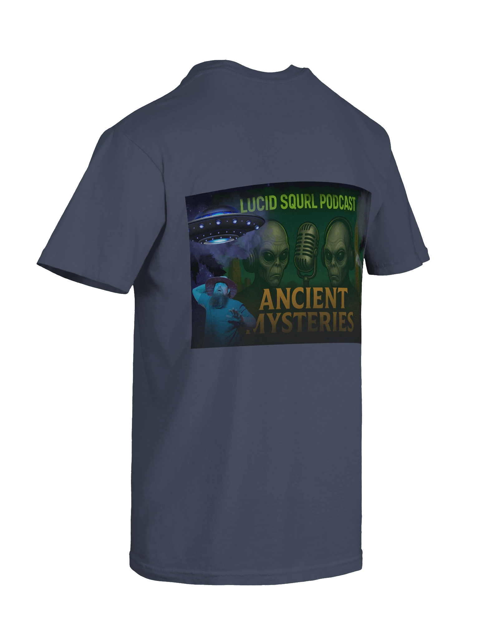 Lucid Squrl Podcast Mysteries tee product image (133)