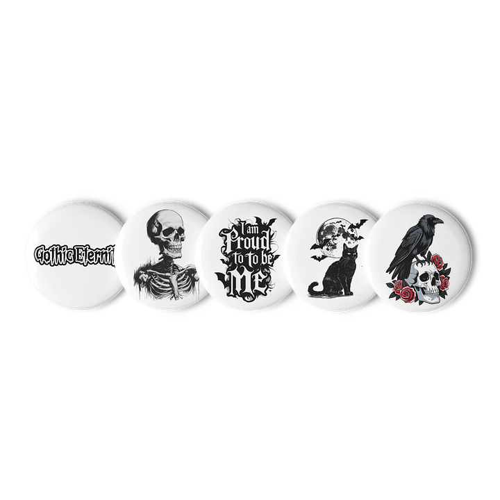 Set White Badges product image (1)