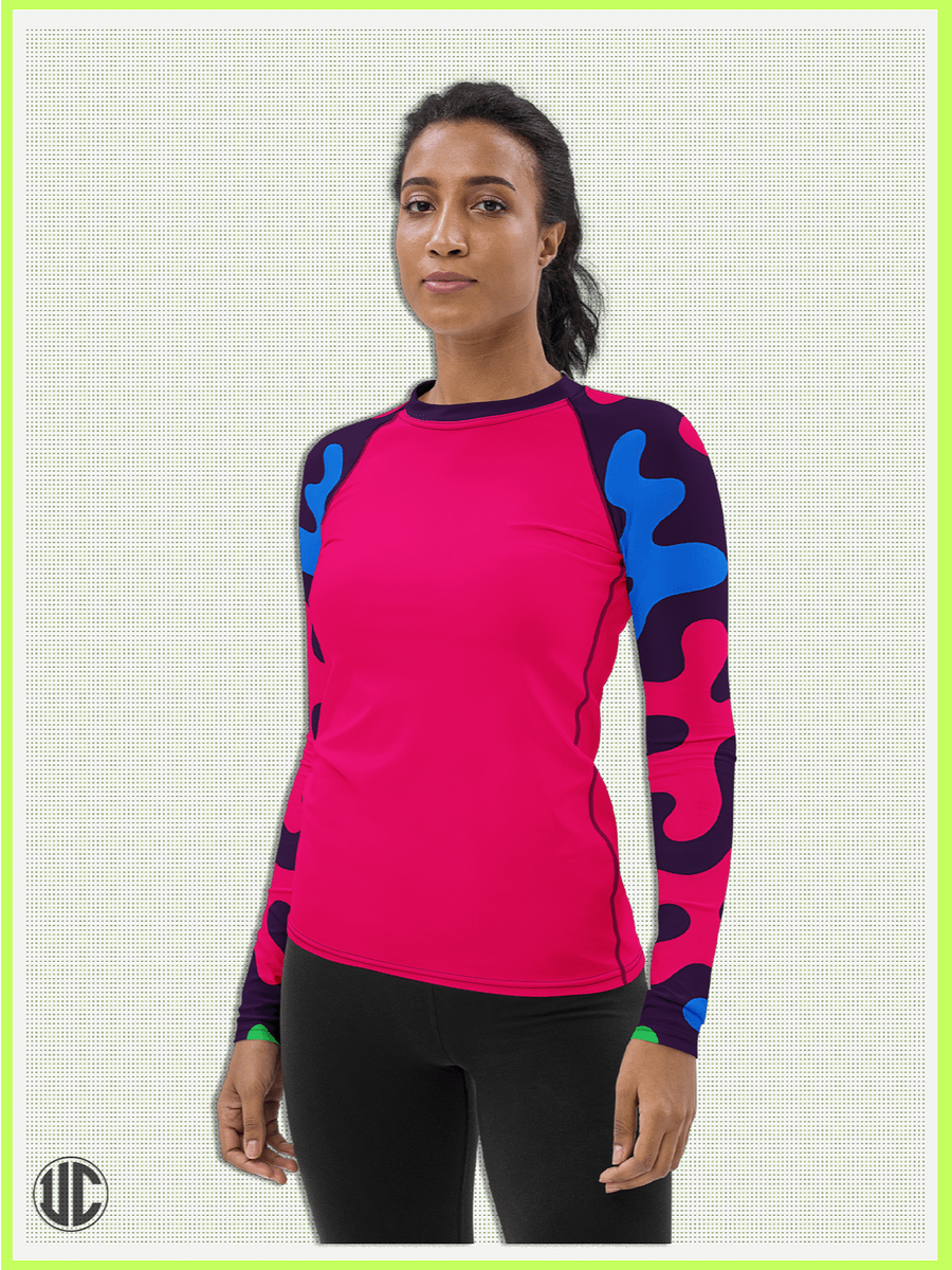 Nova’s Acid Pop – Women’s Rash Guard product image (3)