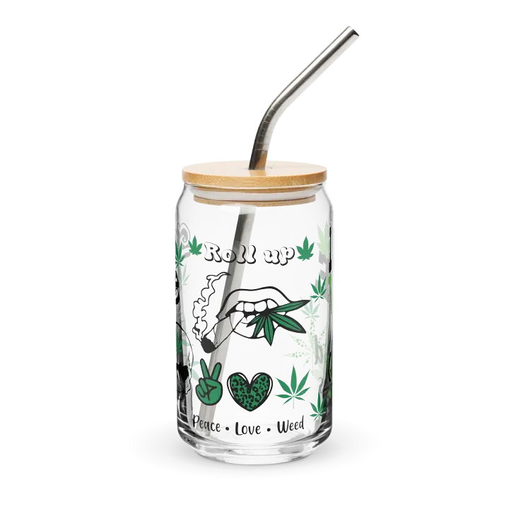 Good Vibes Glass Can: Embrace the Elevated Lifestyle product image (1)