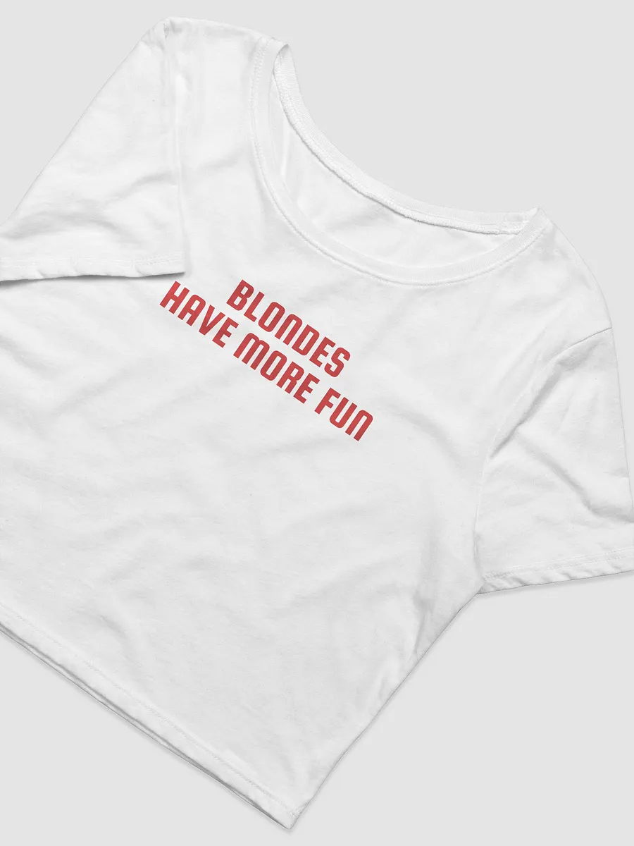 blondes have more fun baby tee product image (3)