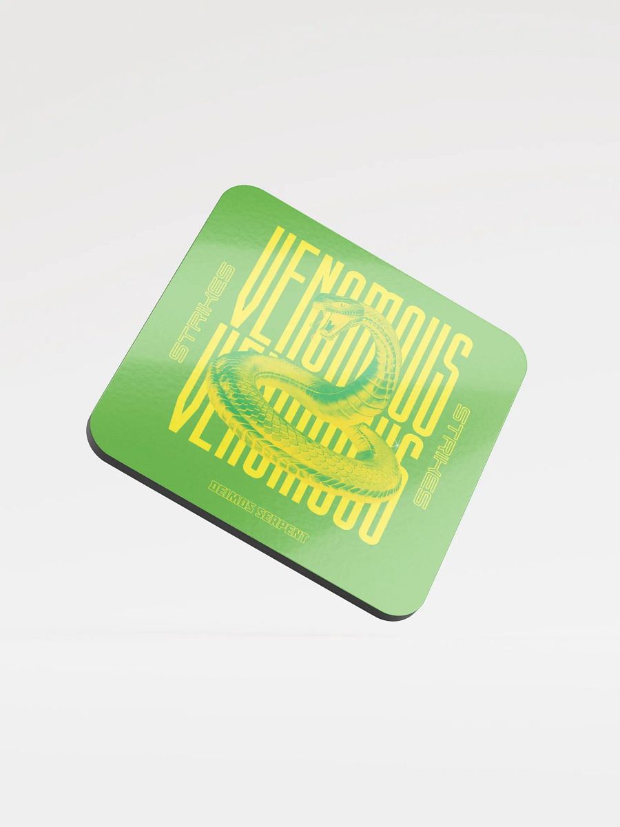 Venomous Strikes Cork Coaster product image (4)