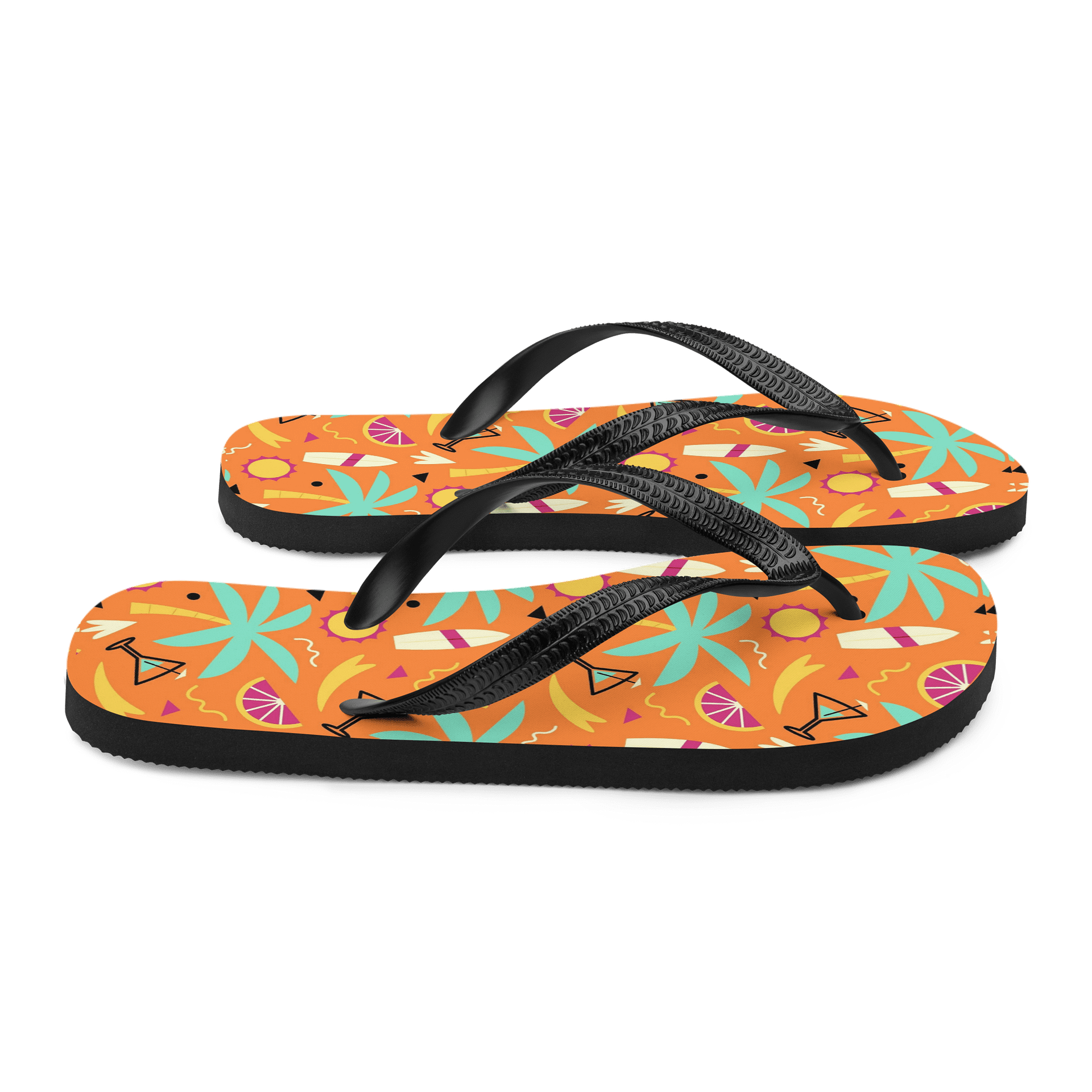 Tropical Vibes Flip-Flops product image (6)