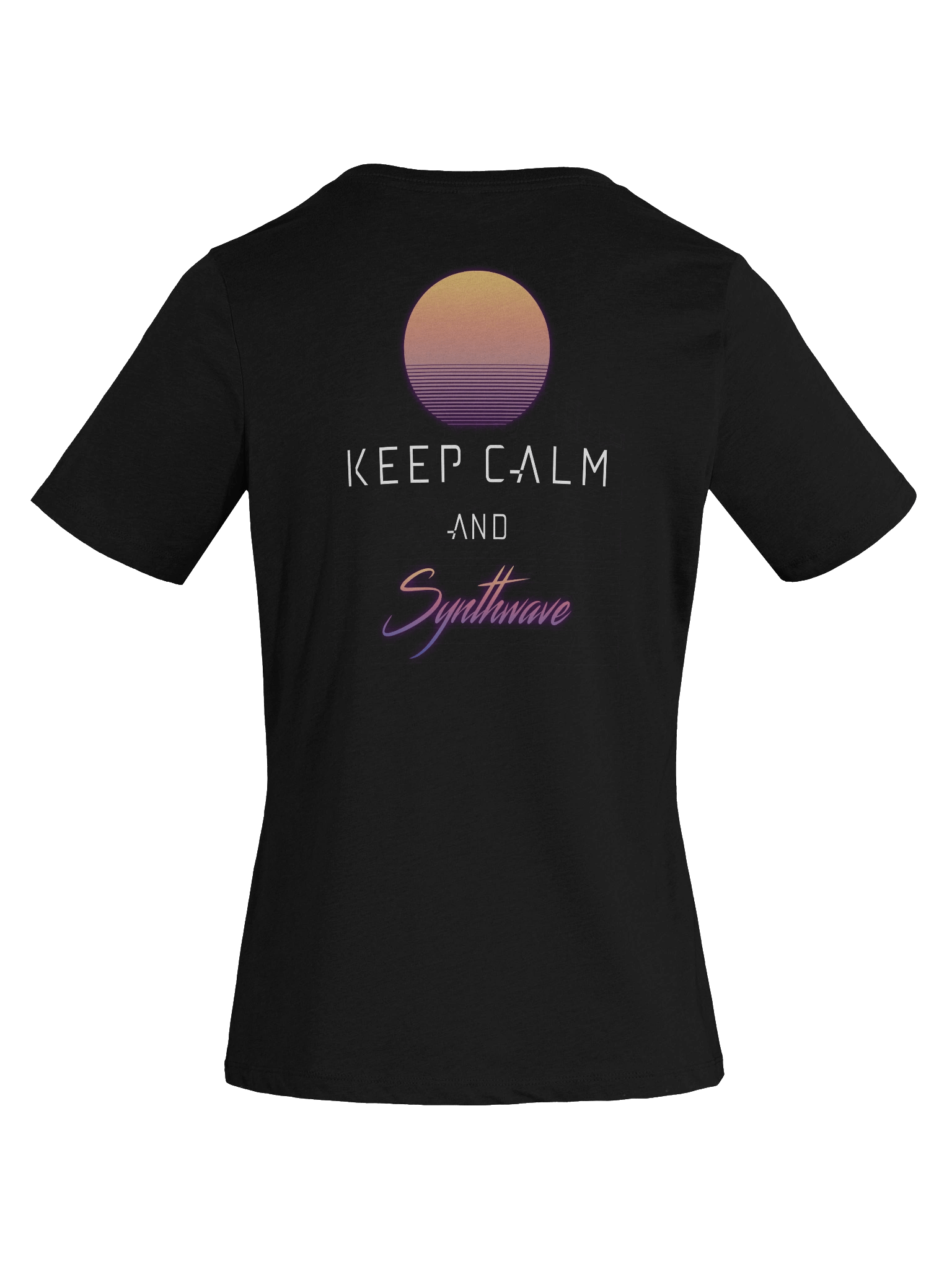 Keep Calm and Synthwave Women's V-neck product image (60)
