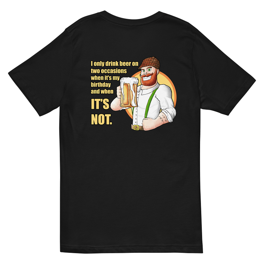 Beer Lad 3 V neck Back product image (2)