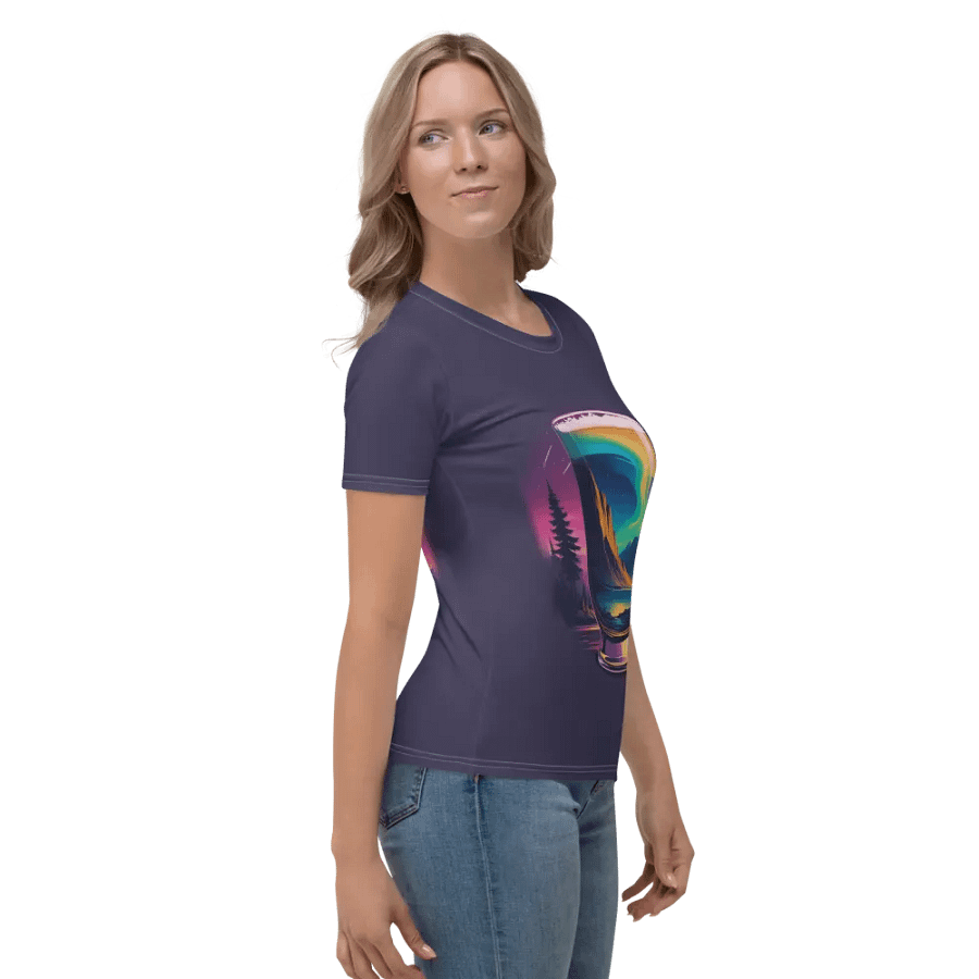 Beer Sunset All Over Print T-shirt product image (9)