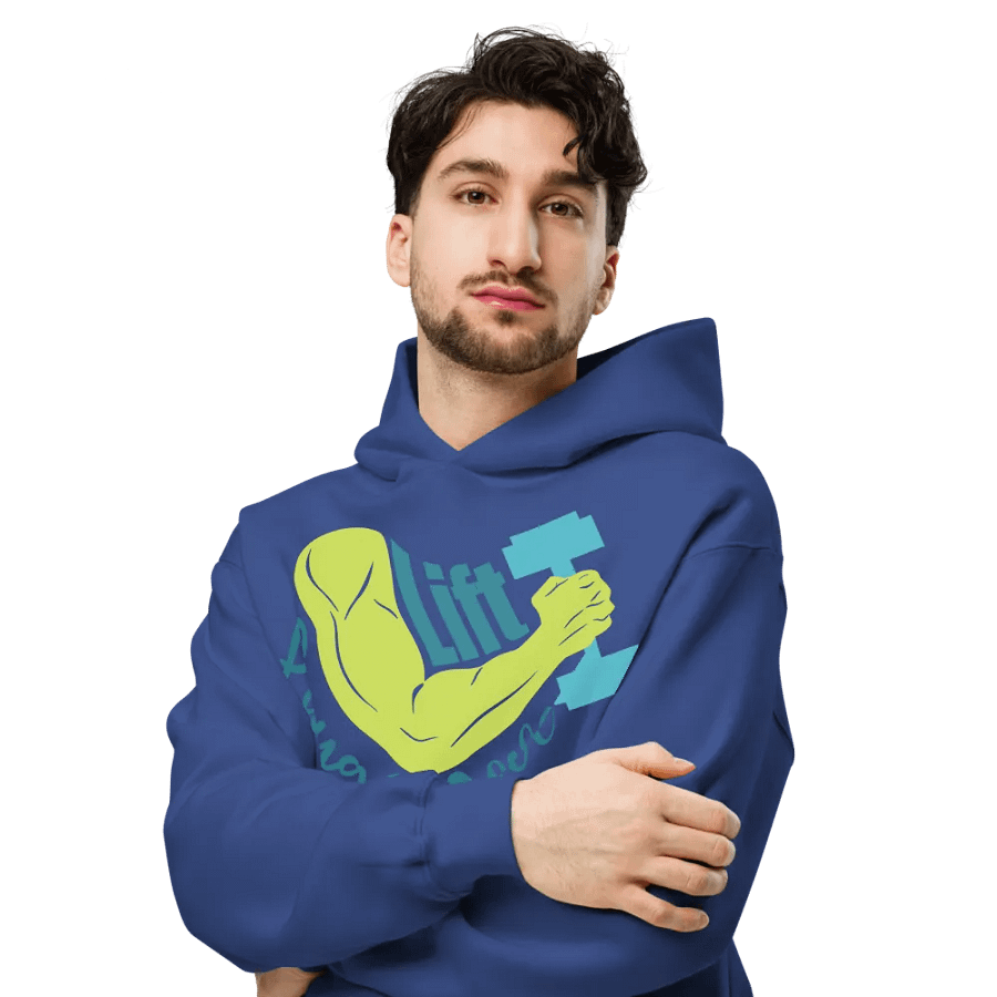 Lift Laugh Love Colorful Flex Pump Cover Hoodie product image (6)