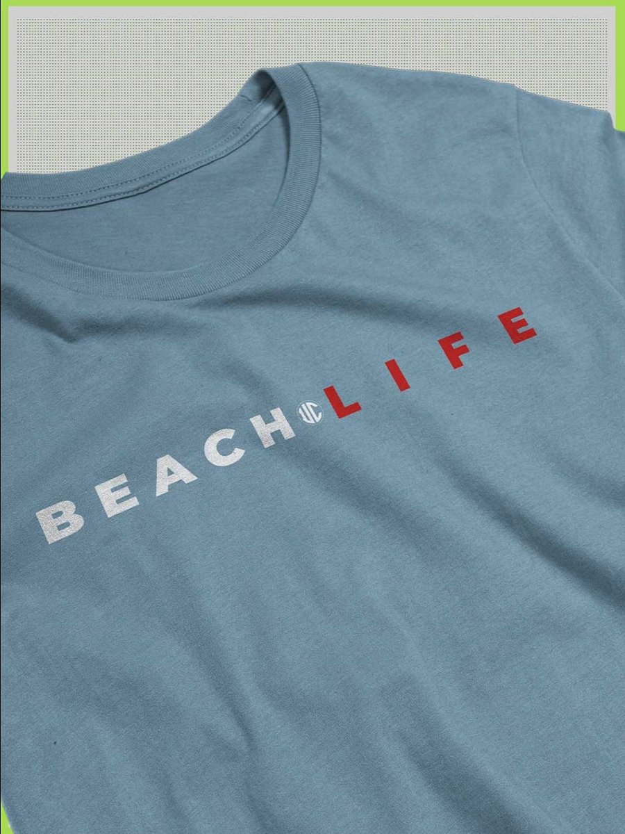 Beach T-Shirt | Beach + Life | Minimalistic Beachwear product image (9)