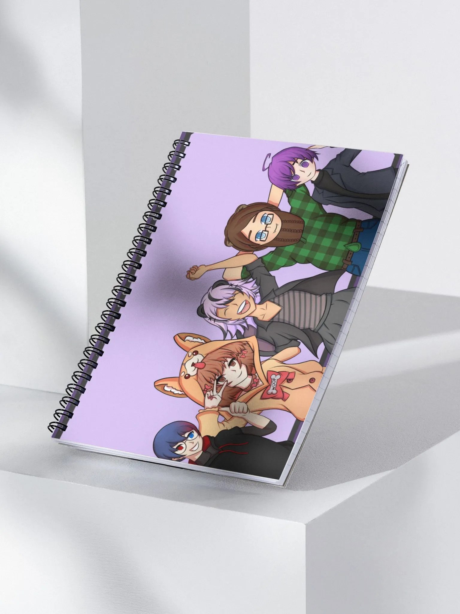 Rose & Friends notebook product image (4)