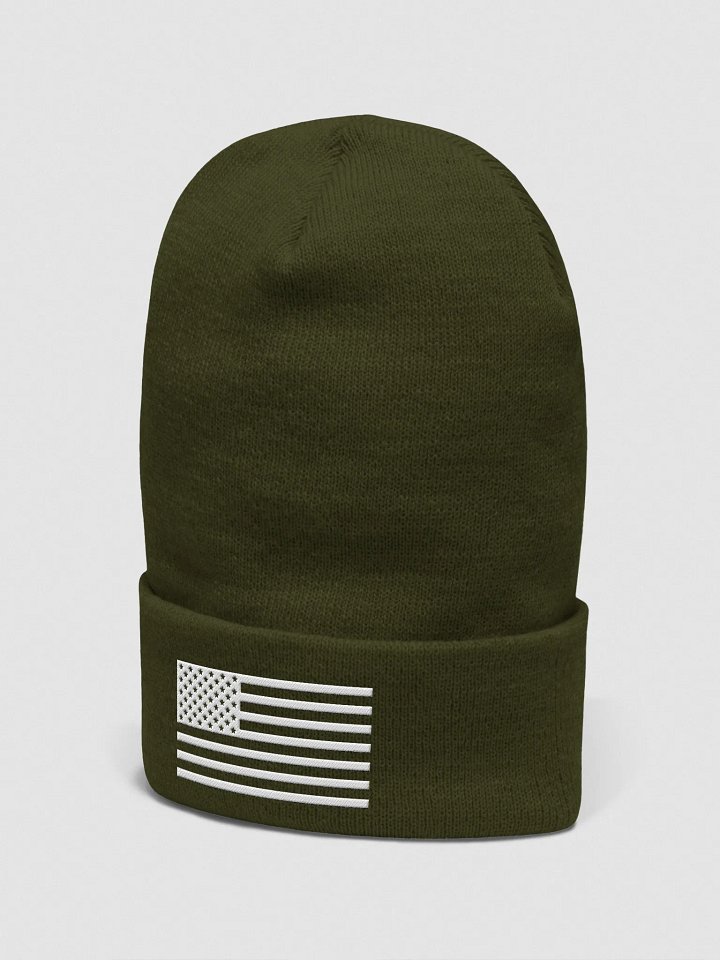 Streamline Cuffed Beanie American Flag product image (32)