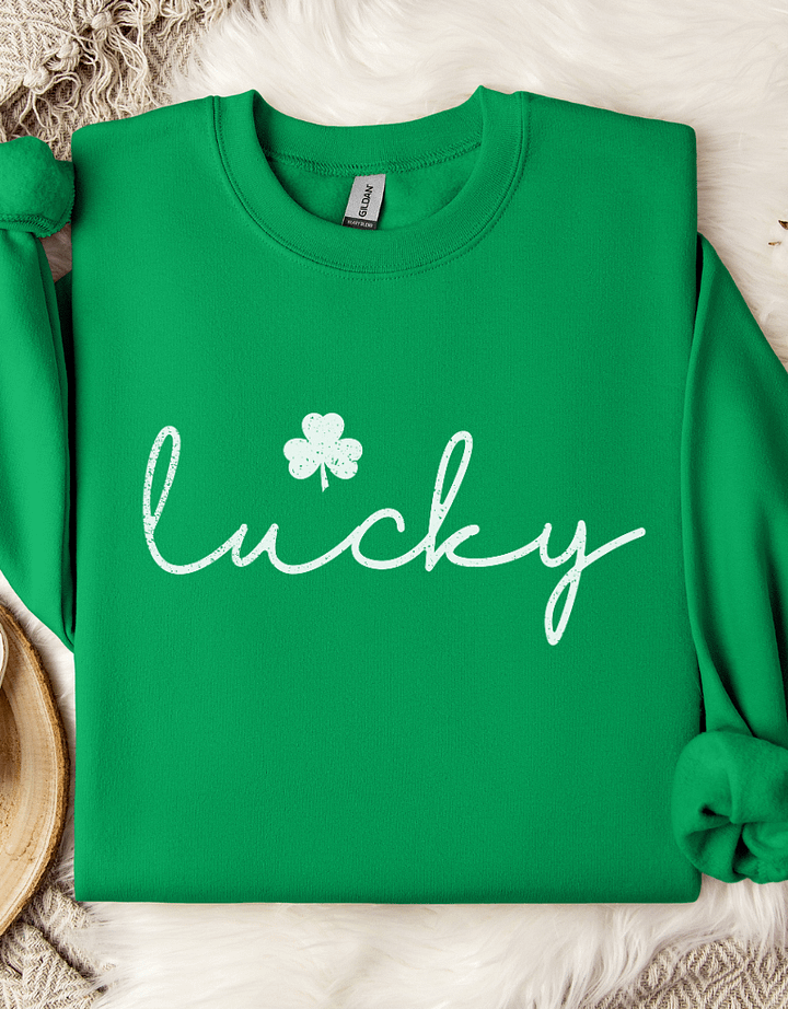 Lucky St Patrick Day Sweatshirt product image (1)