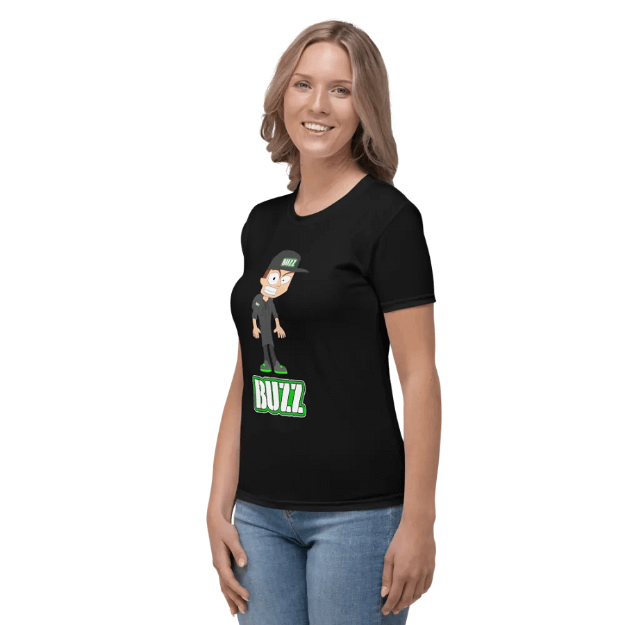Buzz T-Shirt (Black) - Women product image (2)