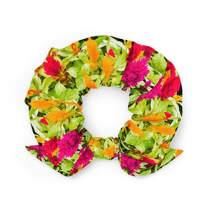 Feathered Blooms Scrunchie product image (2)